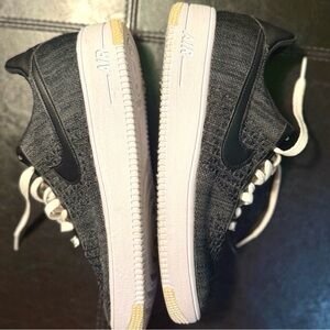 Nike Air Force 1 Flyknit 2.0 'Black Anthracite' sneaker women’s size 9